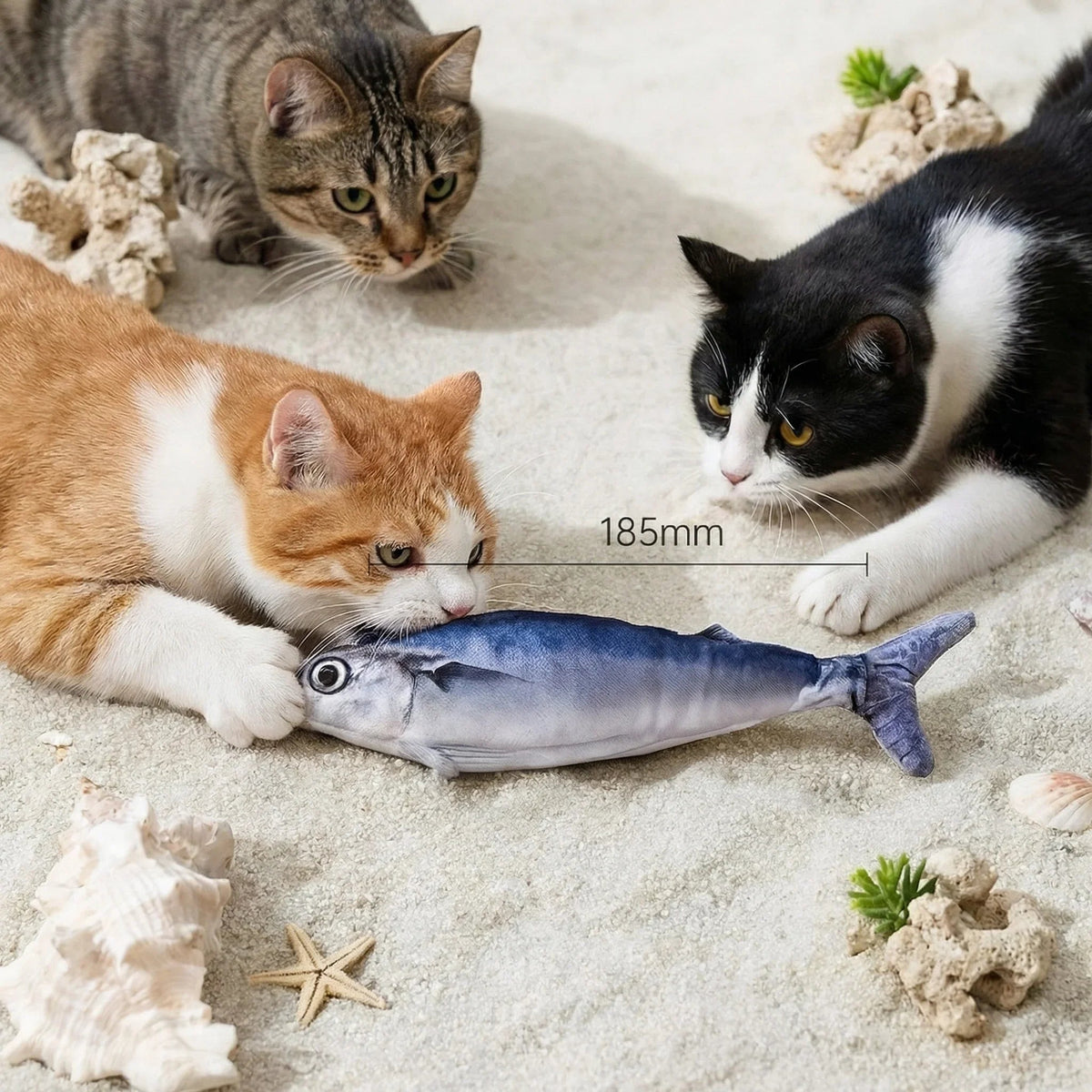 Pesce Interattivo per Gatti con Movimento Automatico – Gioco Stimolante