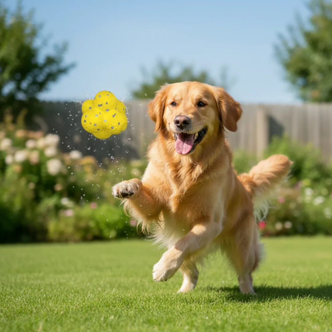 Palla Rimbalzante Resistente per Cani – Gioco Interattivo in Colori Vivaci