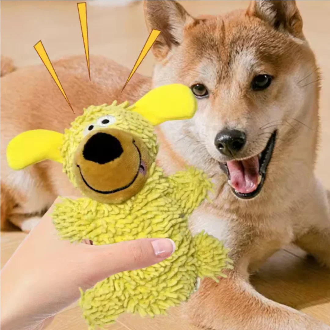 Gioco Dentale Sonoro per Cani – Palla Interattiva per Masticazione